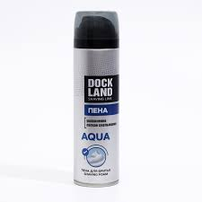 DOCK LAND agua пена для бритья 200 мл