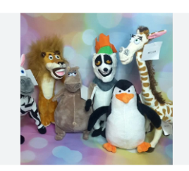 Мягкие герои Мадагаскар 3013-X3