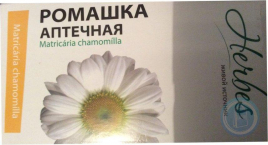 Ромашка аптечная цветки ф/пак 1,5г №20
