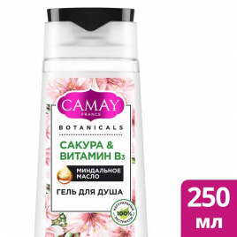 CAMAY Гель для душа в асс-те 250мл *12
