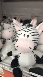 Мягкая Зебра 182452-G