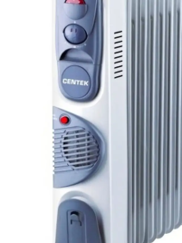 Масляный обогреватель Centek CT-6203-9 секц.(20м) 2400Вт, ТУРБО-вентилятор, 3 режима, терморегулятор