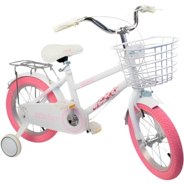Велосипед двухколесный 16" розовый FG240528138L-3