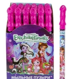 Мыльные пузыри Т17298 Enchantimals Колба 120 мл 1toy