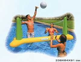 Сетка для игры в волейбол 56508 плавающая 239х64х91см