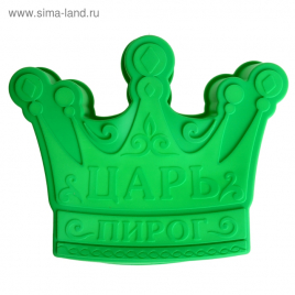 Форма для выпечки "Царь пирог", зеленый, 25 х 7 см 1032219