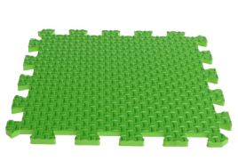 Мягкий пол универсальный, цвет зеленый, 33х33 см 33МП-П/зеленый 728699
