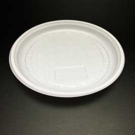 Тарелка д205 (20бл/2000) 1бл*100шт (пластик. посуда)