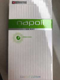 Сигареты NAPOLI NANO CAPSULE ice mint тонкие
