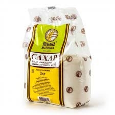 Сахар КУБАНЬ МАТУШКА 3  кг (7шт/уп)
