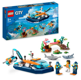 Конструктор Lego 60377 Diving Boat