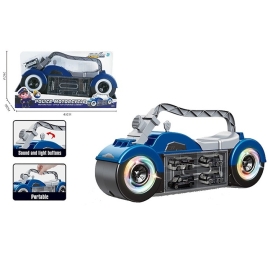 Кейс для машин 9933-7 Полиция в наборе 1 машина в кор.Предназначен для детей в качестве игрушки. Мат