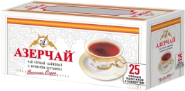 Чай АЗЕРЧАЙ бергамот 25*2 г (24 шт/уп)