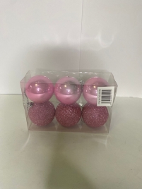 Набор шаров 6шт 8см YAS-8006B