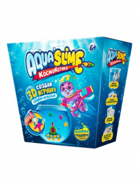 Средний набор "Aqua Slime": набор для изготовления фигурок из цветного геля