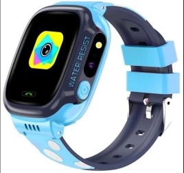 Часы Детские Smart Watch Y92, 4G, GPS, WI-FI цвет: голубой