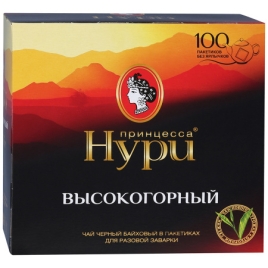 Чай НУРИ черный 100*2 г (18 шт/уп)