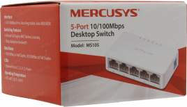Компонент для сетевого оборудования MERCUSYS MS105 5 портов ETHERNET 100Мбит/с