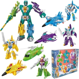 Трансформер MR BOY MK39-86 Гравитон 5 в 1 в коробке.Предназначен для детей в качестве игрушки, Матер