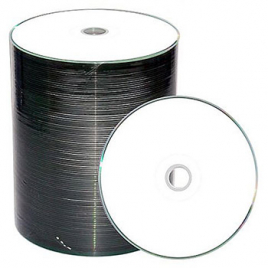 Диск CD-R " Mirex " printable inkjet 700 Мб 48х (полная заливка) bulk 100шт