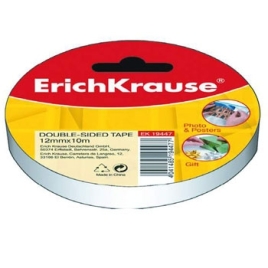 Клейкая лента двусторонняя ErichKrause 12мм х 10м 19447 1056630