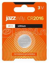 Батарейка JazzWay CR2016 3В BL-1 2852830