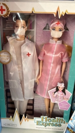 Кукла-доктор с аксессуарами. Размер упак:32х19х5см 03YBY191A