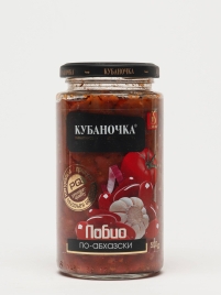 Лобио КУБАНОЧКА по-абхазски 500 г (12 шт/уп)