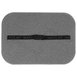Коврик Maclay, с креплением резинка, 40х28х1 см, цвет серый