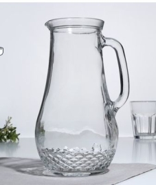 Кувшин «Крист», стеклянный, 1500 мл