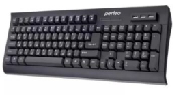 Клавиатура Perfeo HUB-BIT , черная, проводное