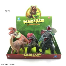 Динозавр резиновый. Размер: 25х20х6см YD115