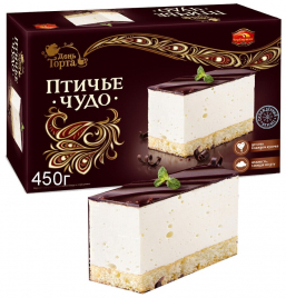 Торт ПТИЧЬЕ ЧУДО 450 г (6 шт/уп)