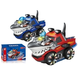 Машина на батарейках ZR171 Акула в коробке.Материал: пластик. Комплектация: машинка - 1 шт