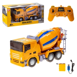 Бетономешалка 1:16 р/у акк(usb) в/к A8863-38