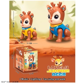 Игрушка на батарейках 2311 Олененок в кор.Предназначен для детей в качестве ирушки,Материал: пластик