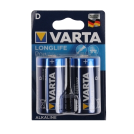 Батарейка алкалиновая Varta HIGH ENERGY D набор 2 шт 530935