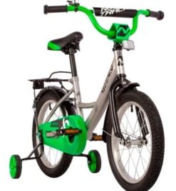 Велосипед двухколесный 16" NOVATRACK VECTOR серебристый 163VECTOR.SL22