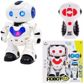 Робот на радиоуправлении 606-2 свет, звук в кор.Предназначен для детей в качестве ирушки.Материал: п