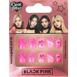 Ногти накладные black pink Cool Star 115620-BP-TTG. Предназначен для  игр девочек от 10 лет для детс