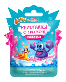 Кристаллы с треском детские, розовые, 10 г Baffy D0167-P (20) (01.07.2029, 10228020/190325/5042196, 