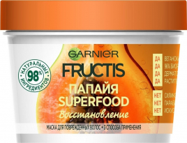 FRUCTIS Маска для поврежд волос папайя 390мл
