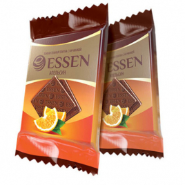 Конфеты  ESSEN тонкая темная плитка  в асс-те вес