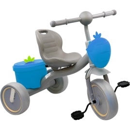 Велосипед трехколесный синий FG240528318L-1.Предназначен для  развлечения и развития навыков у детей