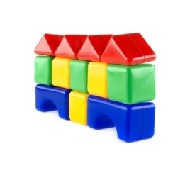Кубики строительные, 12 шт 14002