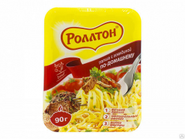 Лапша РОЛЛТОН б/п в асс-те 90 г (24 шт/уп)