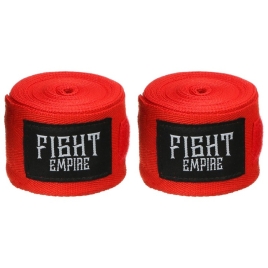 Бинт боксерский FIGHT EMPIRE 5 м, цвет красный   6906689