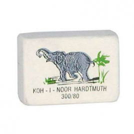 Ластик " Koh-i-Noor " Elephant 27*20*8мм белый каучук