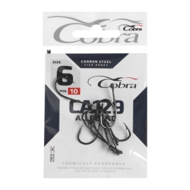 Крючки Cobra ALLROUND, серия CA129, № 6, 10 шт. 4360112