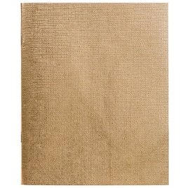 Тетрадь А5  48л " Hatber " бумвинил Золото, клетка, офсет, на скобе